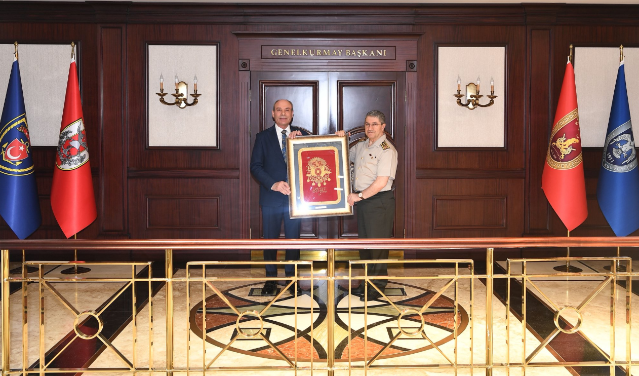 Genelkurmay Başkanı Orgeneral Sayın Selçuk BAYRAKTAROĞLU'nu Makamında Ziyaret
