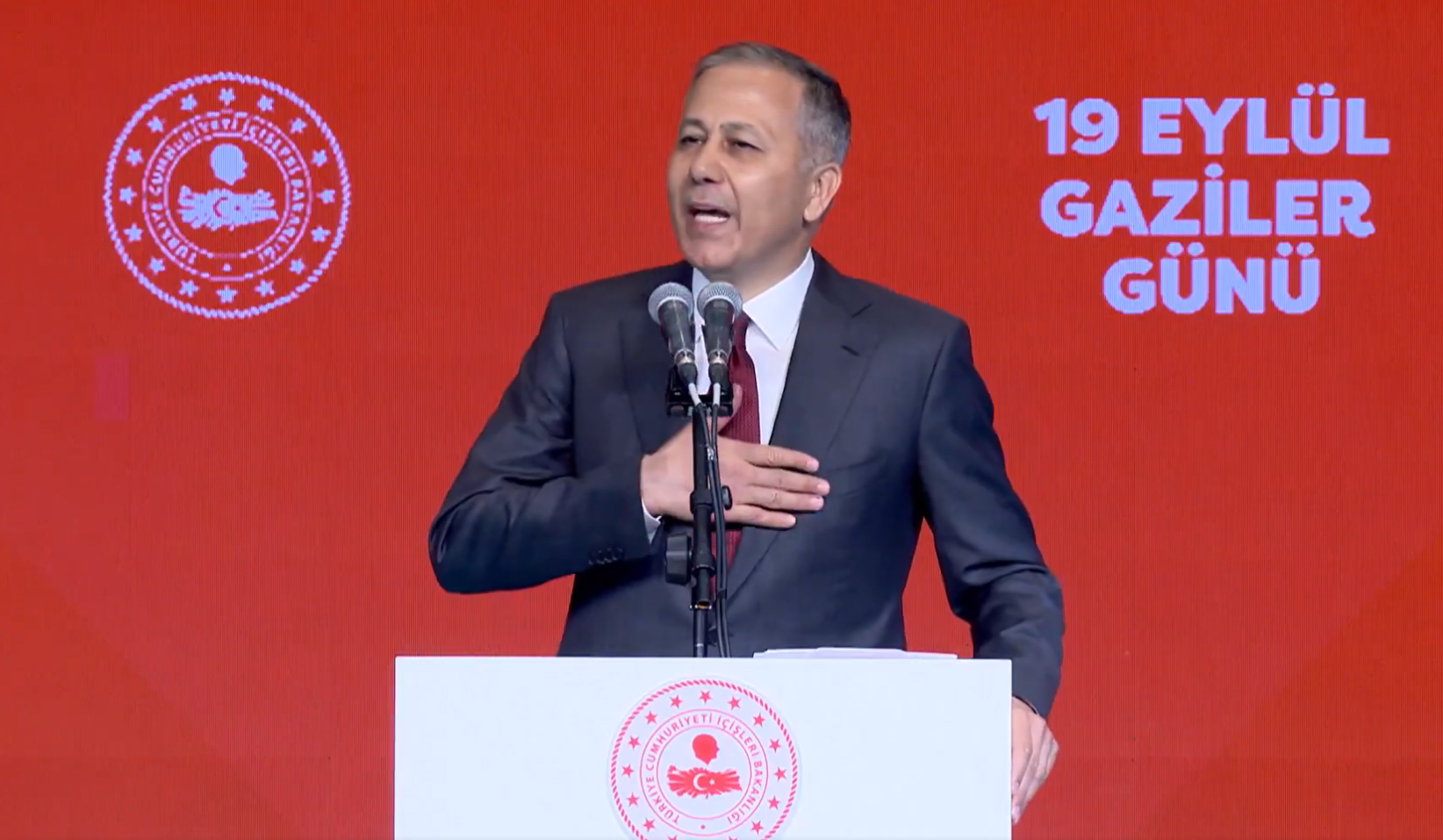 19 Eylül Gaziler Günü - İçişleri Bakanımız Sayın Ali Yerlikaya Konuşması