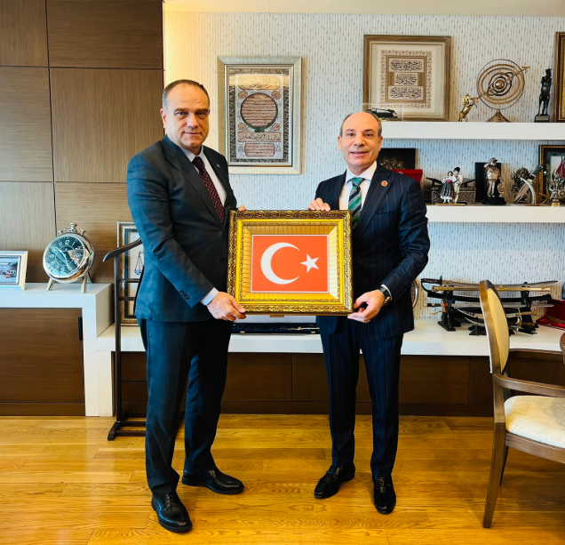 Anayasa Mahkemesi Başkan Vekili Sayın Basri Bağcı'yı Ziyaret
