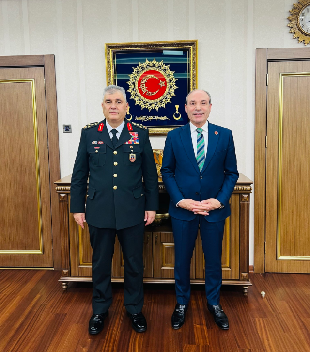 Orgeneral Sayın Ali Çardakcı Paşamızı Makamında Ziyaret