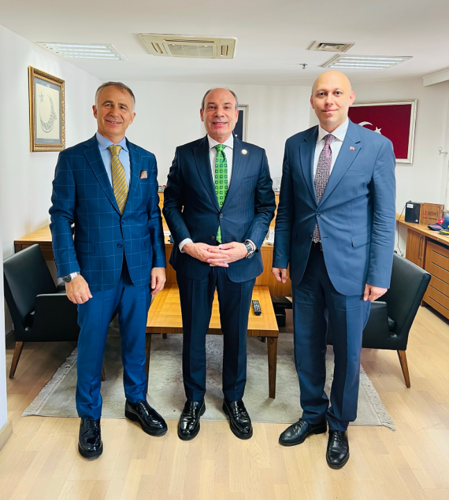 Sayın Ahmet Küçükikiz’i Makamında Ziyaret