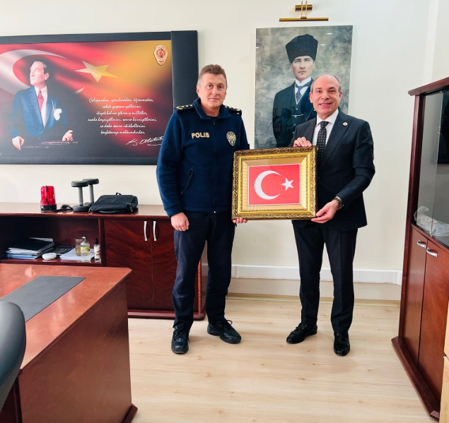 Sayın Ertan Sipahioğlu Müdürümüzü Ziyaret