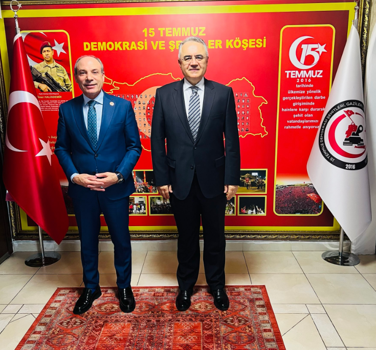 Sayın İsmail ERTÜZÜN'ün Derneğimizi Ziyareti