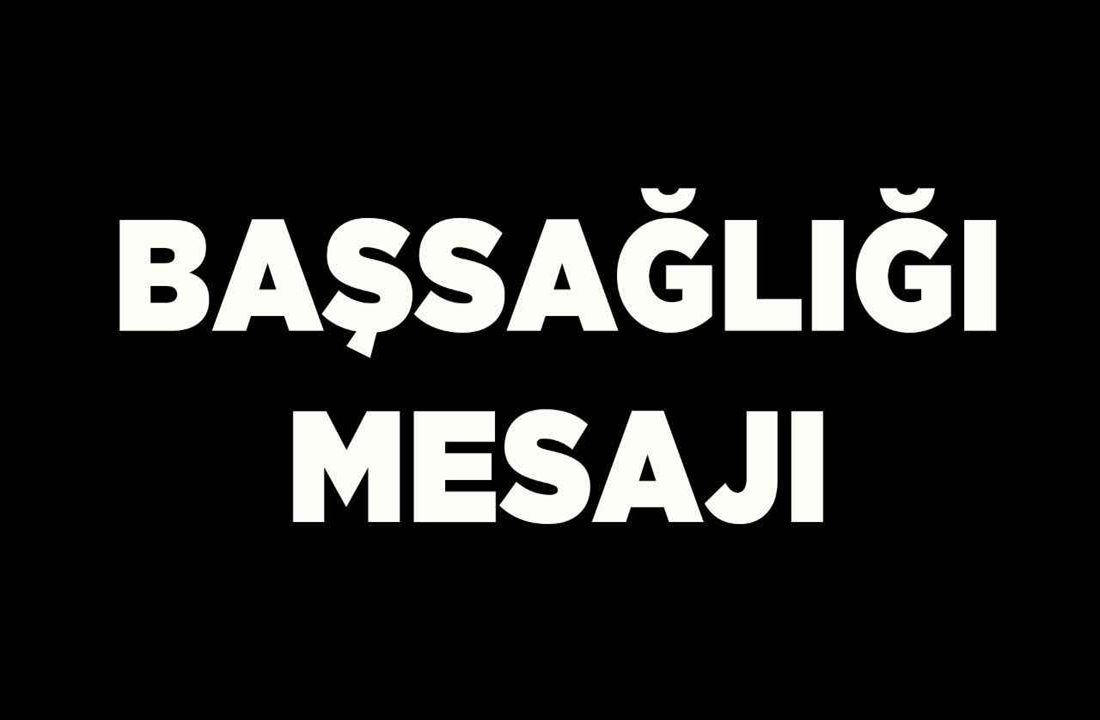 Başsağlığı Mesajı