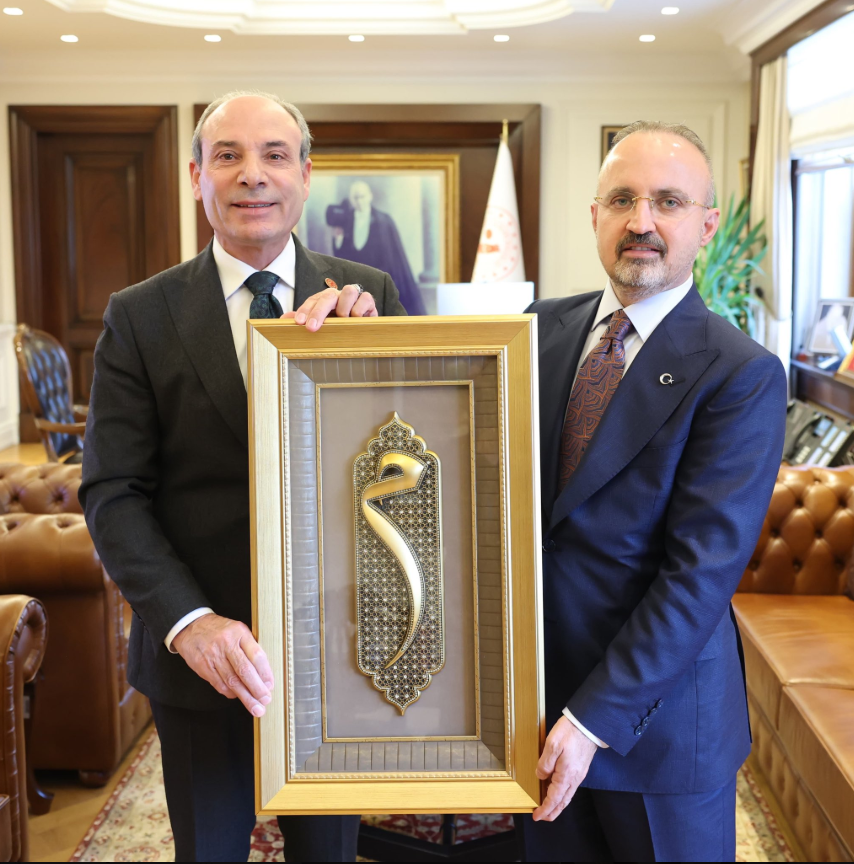 İçişleri Bakan Yardımcısı Bülent Turan'ı Makamında Ziyaret