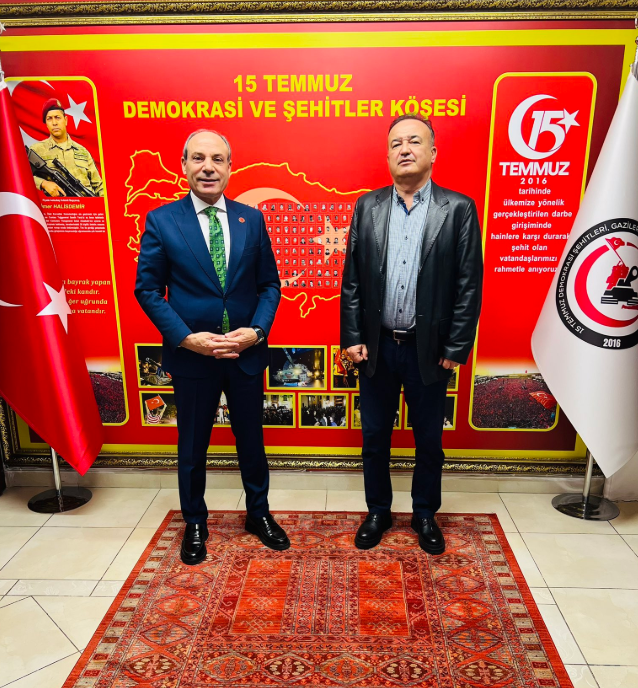 Sayın Reşat Kara ve Sayın Hasan Tekin'in Derneğimizi Ziyareti