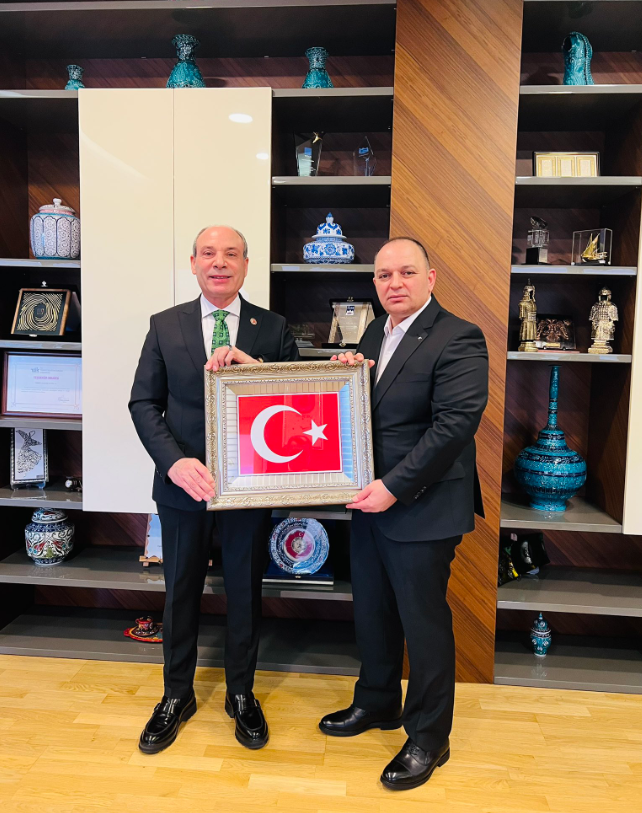 Sayın Orhan Kaldırım Makamında Ziyaret